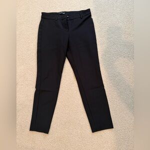 Express Black Women's Trousers - Slim Tailored Fit
